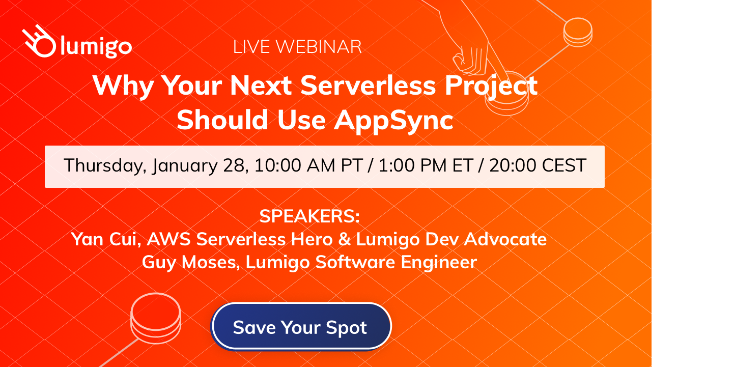 AppSync Webinar registration link