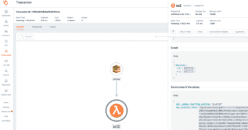Observing AWS Lambda IOT Devices